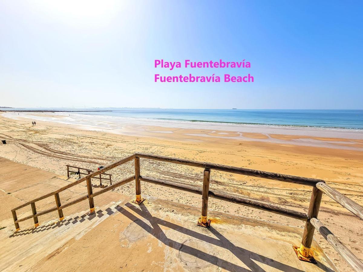 Oceanfront Duplex With A Rooftop Pool And Terrace El Puerto de Santa María Exterior foto