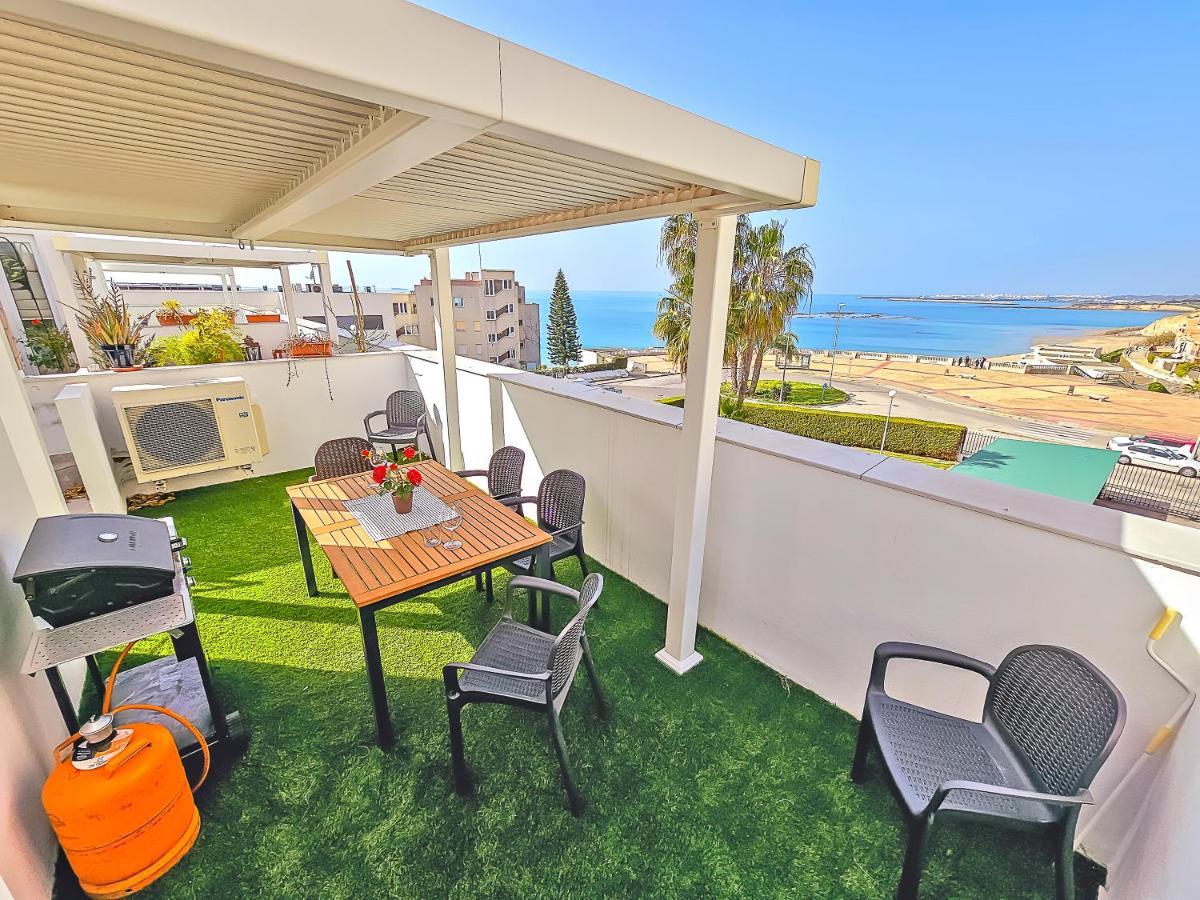 Oceanfront Duplex With A Rooftop Pool And Terrace El Puerto de Santa María Exterior foto